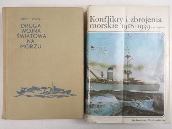 Dyskant J., Lipiński J. - Konflikty i zbrojenia morskie 1918-1939 / Druga wojna światowa na morzu
