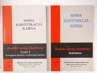Kodeks karny skarbowy, 2 książki