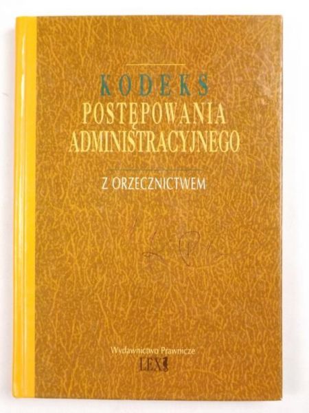 Kodeks postępowania administracyjnego
