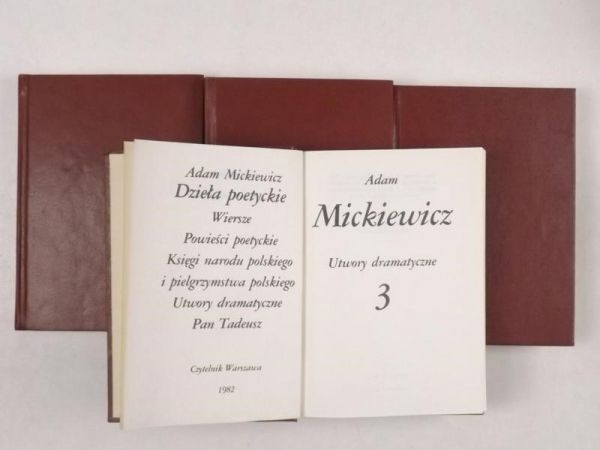 Mickiewicz Adam - Zbiór dzieł, Tom I-IV