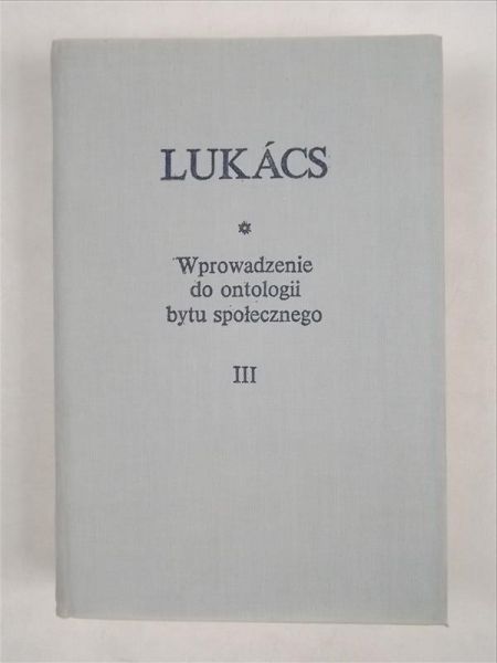 Wprowadzenie do ontologii bytu społecznego Tom III, BKF