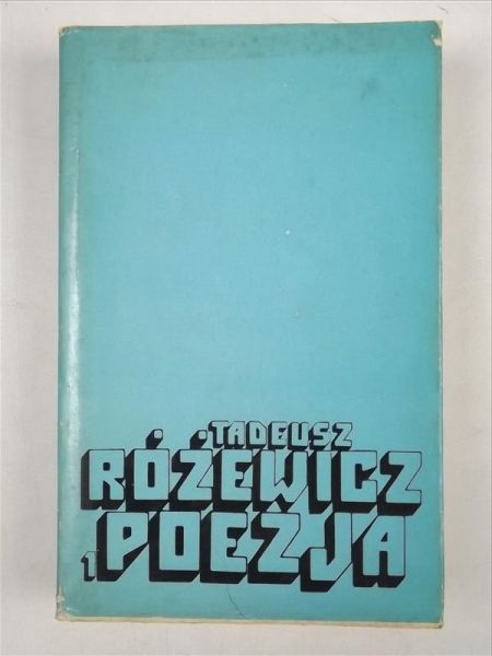 Poezja, Tom I