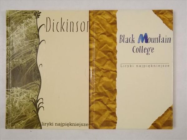 Dickinson Emily,   - Liryki najpiękniejsze, 2 książki