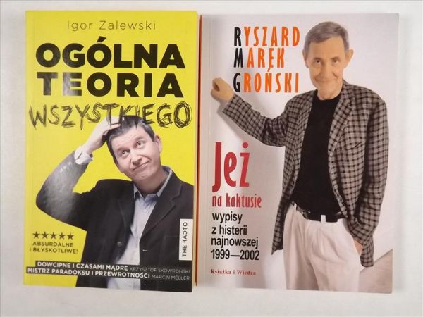 Zalewski Igor,   - Ogólna teoria wszystkiego / Jeż na kaktusie