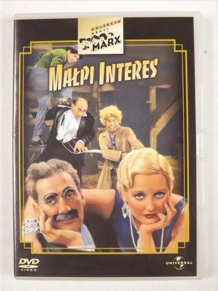 Małpi interes, DVD