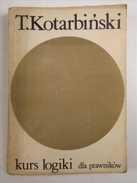 Kurs logiki dla prawników