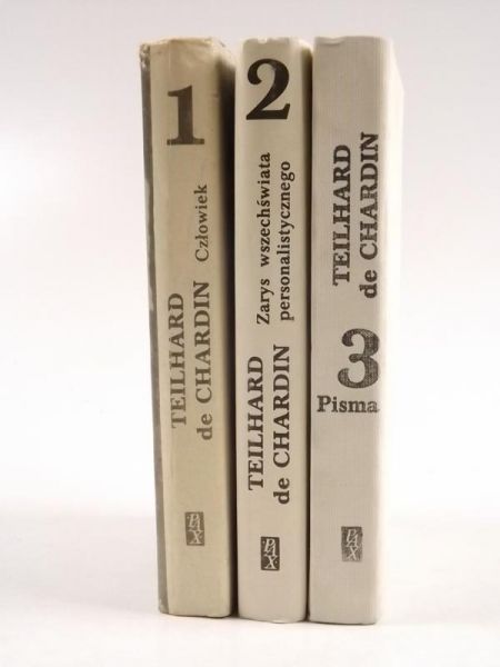 de Chardin Teilhard - Pisma t. I - III