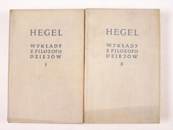 Wykłady z  filozofii dziejów t. I-II