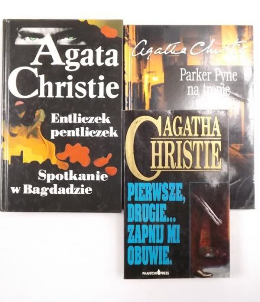 Christie A. - Pierwsze, drugie... zapnij mi obuwie/Parker Pyne na tropie/Entliczek pętliczek/Spotkanie w  Bagdadzie