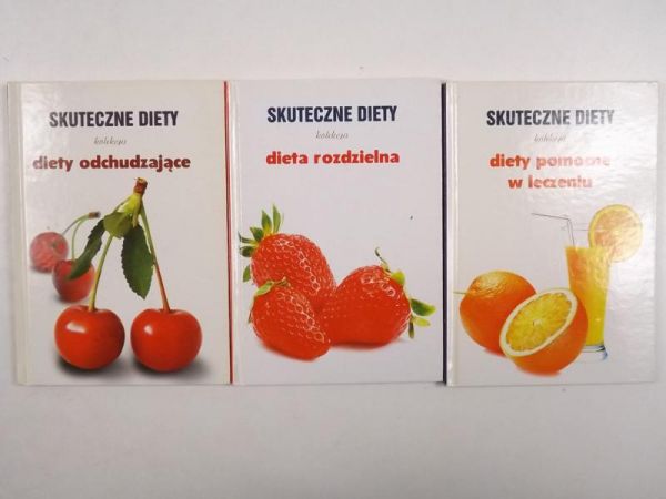 Skuteczne diety, 3 książki (kolekcja)