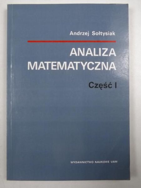 Analiza matematyczna cz.1