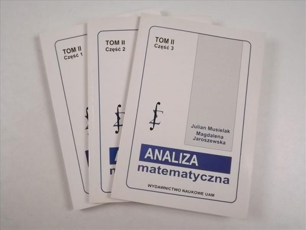Analiza matematyczna t.II, cz.1-3