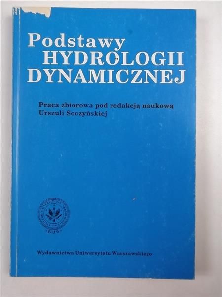Podstawy hydrologii dynamicznej