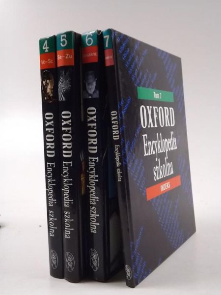 Oxford, encyklopedia szkolna, t. IV - VII