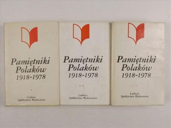 Pamiętniki Polaków 1918-1978, Tom I-III