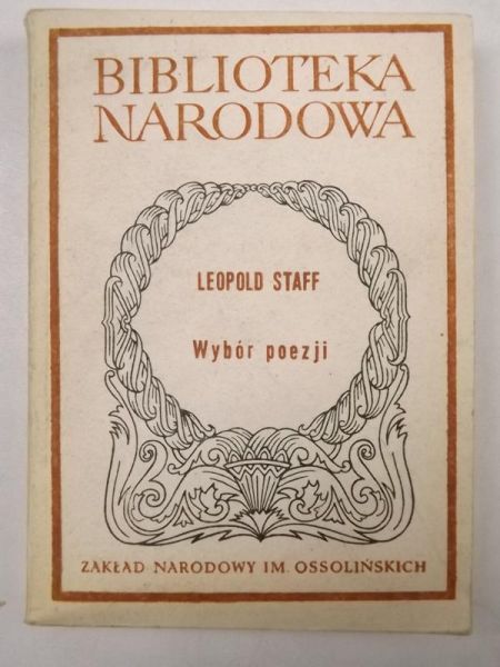 Wybór poezji, BN