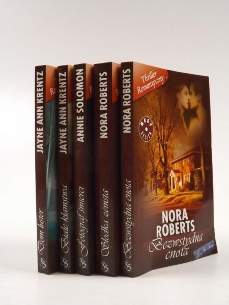 Roberts Nora,  , Solomon Annie  - Thriller romantyczny, 5 książek