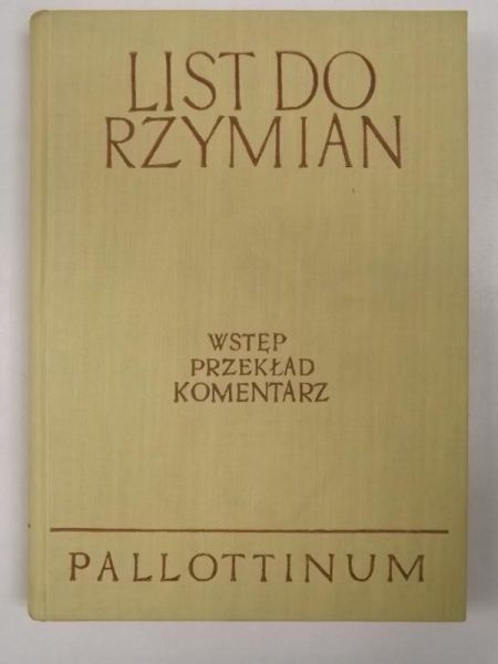 List do Rzymian, T VI, cz. 1