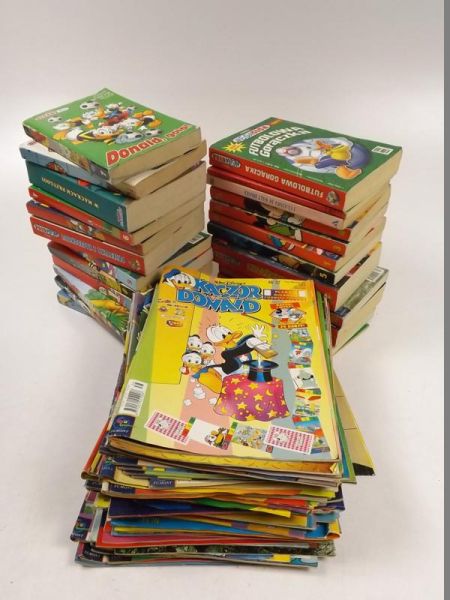 Komiks Gigant 23 komiksy + Czasopismo Kaczor Donald Komiks 63 czasopisma