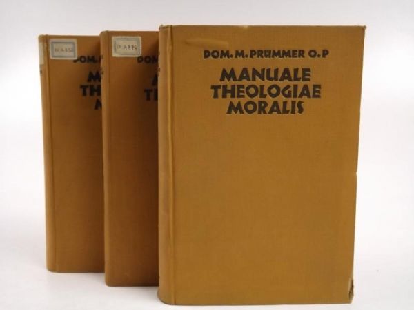 Manuale Theologiae Moralis, t. I - III