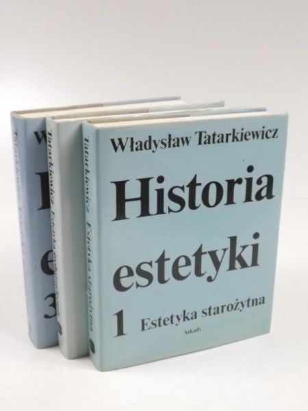 Historia estetyki Tom I-III