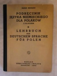 Podręcznik języka niemieckiego dla Polaków 1940r.