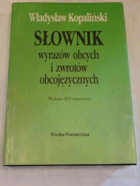 Słownik wyrazów obcych i zwrotów obcojęzycznych