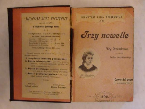 Trzy nowele 1898r.