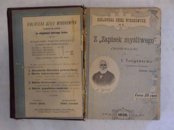 Z "Zapisek myśliwego" 1898r.