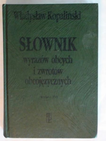 Słownik wyrazów obcych i zwrotów obcojęzycznych