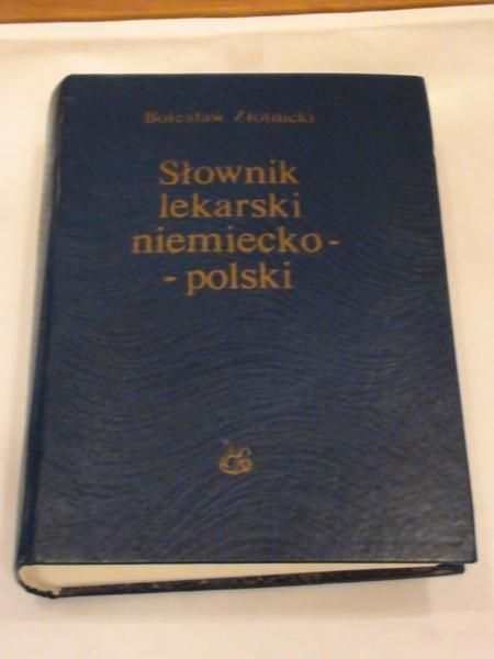 Słownik lekarski niemiecko-polski