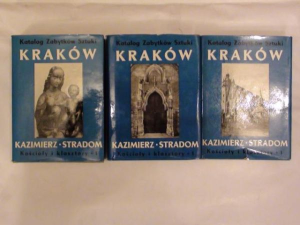 ejduch Izabela,    - Kraków - Kazimierz Stradom Tom I-III (komplet)