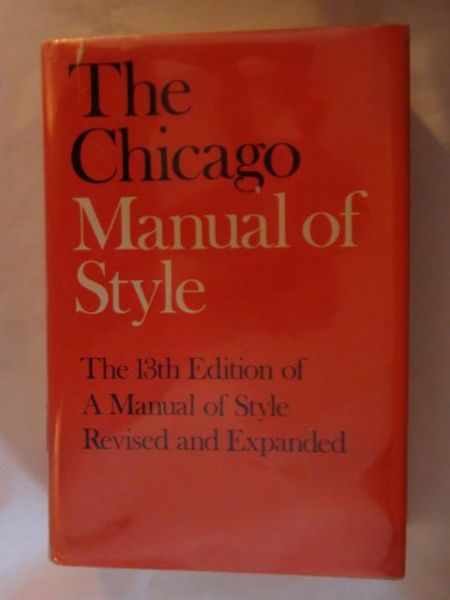 The Chicago - Manual of Style