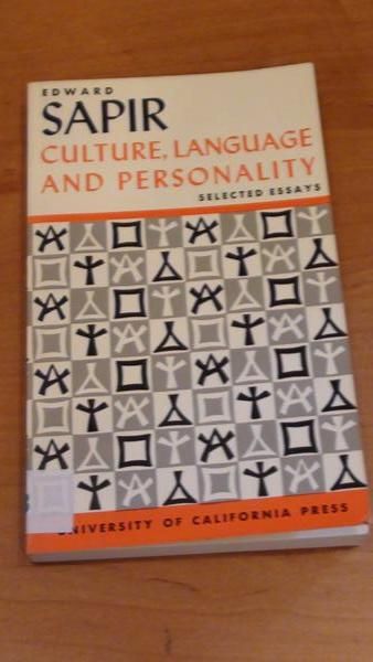 Culture, Language and Personality