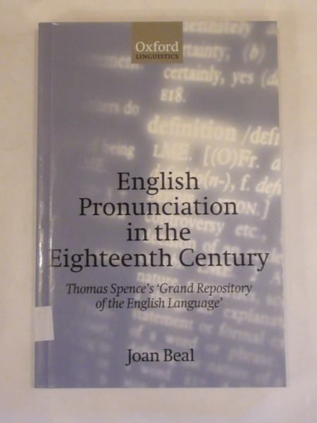 English pronunciation in the eighteenth century