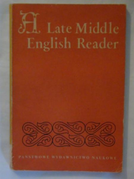 Nagucka Ruta (red.) - A late middle english reader