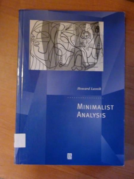 Lasnik Howard - Minimalist analysis