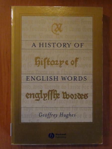 A history of english words