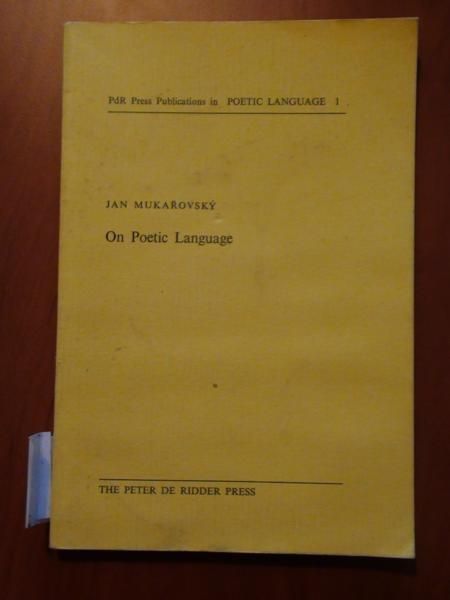 On Poetic Language