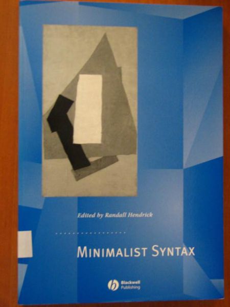 Minimalist Syntax