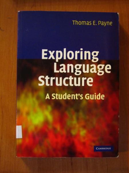Exploring Language Structure. A student's guide