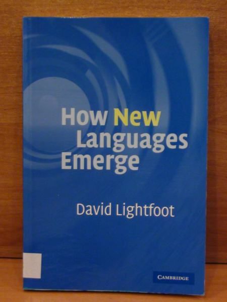 How New Languages Emerge
