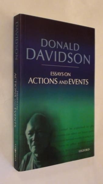 Davidson Donald  - Essays on Actions and Events