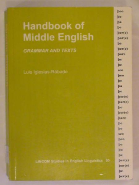 Handbook of Middle English