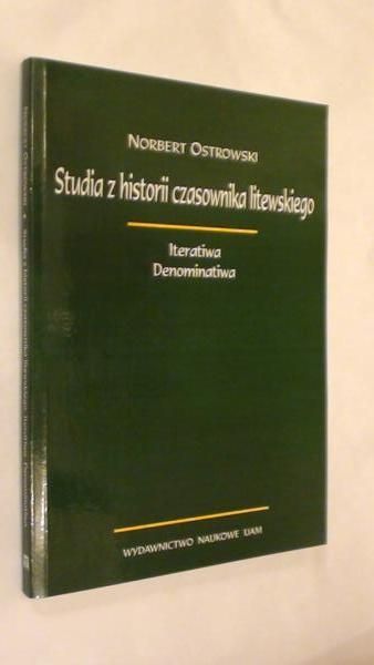 Studia z historii czasownika litewskiego