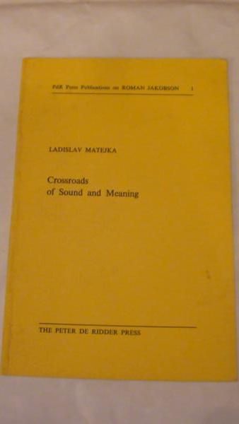 Crossroads of Sound and Meaning