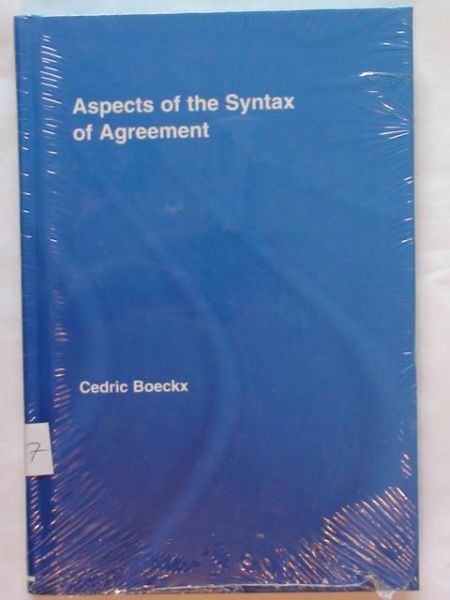 Aspects of the Syntax of Agreement