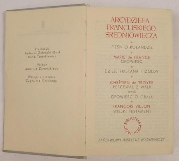 Arcydzieła francuskiego średniowiecza