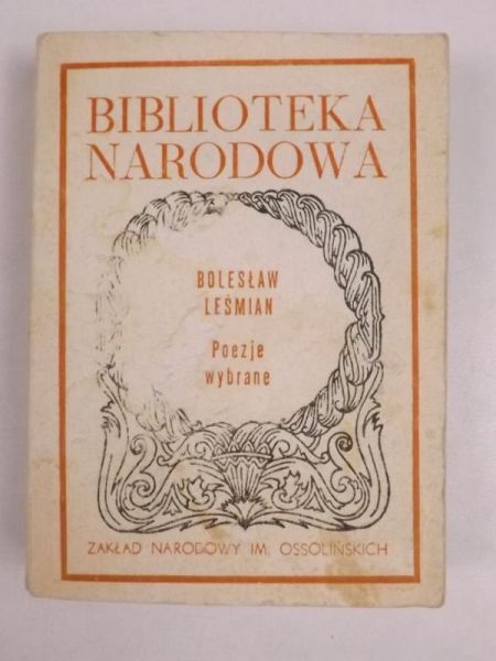 Poezje wybrane, BN