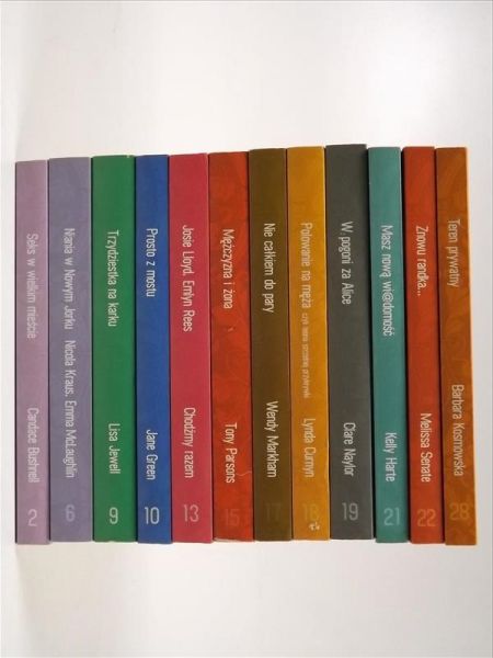 Literatura w spódnicy, 12 książek
